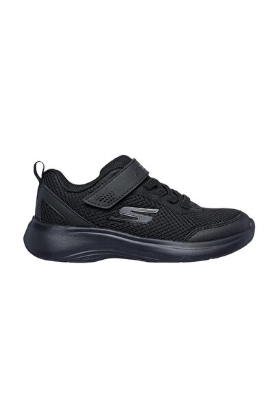 SKECHERS Selectors Velcro Closure School Shoes - Black