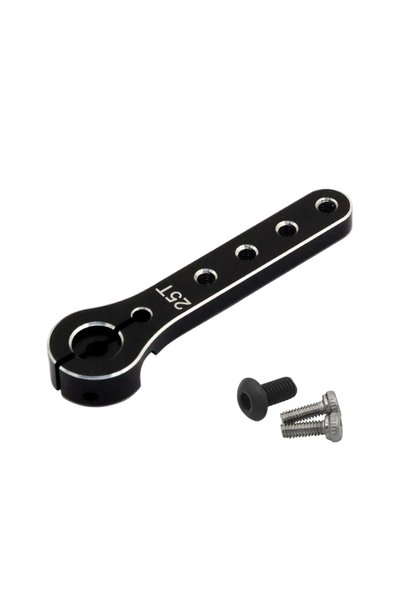 Choice1 1PCS Black Aluminum Alloy Steel 25T Steering Servo Metal Arm Horn Spe...