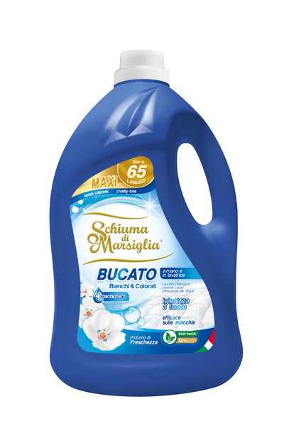 Schiuma din Marsiglia Detergent de rufe lichid Schiuma di Marsiglia, 65 spala...