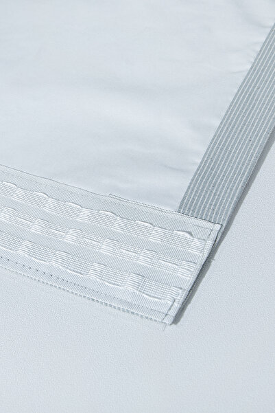 Premier Home Children's Lined Background Curtain Bee Patterned Gray V2 135X180