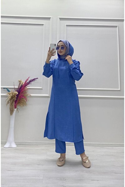 moda acar Linen Ayrobi̇n Fabric Set