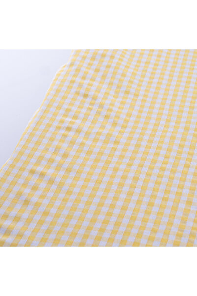 Bimotif 10 Elastic School Desk Covers and 1 Teacher Desk Cover (Cotton), Yellow