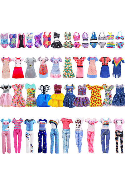 Choice مجموعة عشوائية من 6 قطع من ملابس الموضة، 2 تنورة و2 بدلة سباحة و2 بدلة...