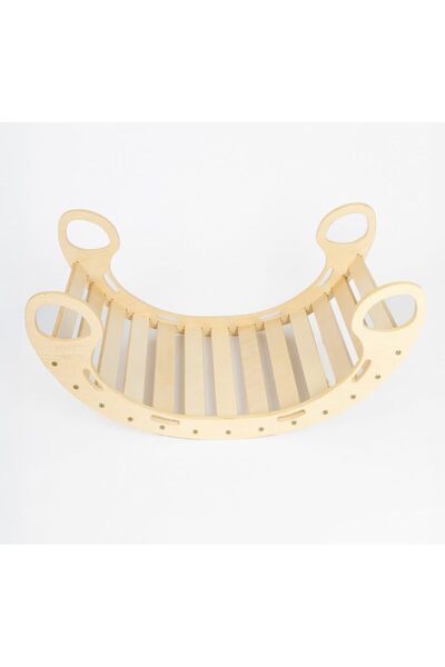 theplayroom كرسي هزاز للأطفال من "غرفة اللعب": لوح توازن خشبي صديق للبيئة | آمن ومبتكر