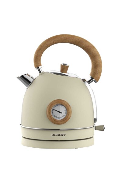 Other CZAJNIK ELEKTRYCZNY 1,8L Z TERMOMETREM KLAUSBERG KB-7906 RETRO