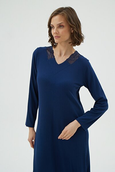 Sevim 17150 ЖІНОЧИЙ ДОВГИЙ НІЧНИЙ ХАЛАТ