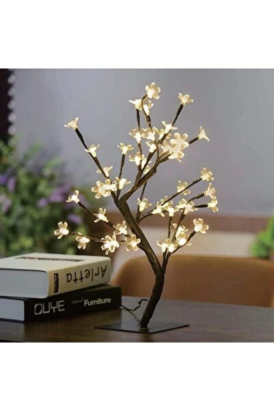 HOFF Decoration tree with 48 white LEDs with warm light, 45 cm, socket power