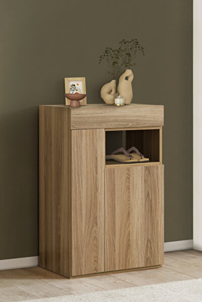 Setay Çok Amaçlı Dolap, Blesk Majestik Çekmeceli ve Raflı Ayakkabılık Dolabı