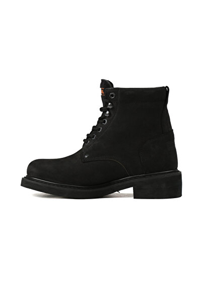 Harley Davidson Black Women's Boots 025G100109-Black-Nubuck