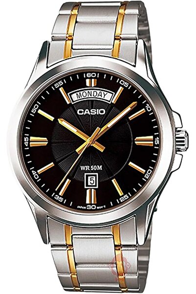 Casio ساعة كاسيو للرجال، انالوج كاجوال - MTP-1381G-1AV،
