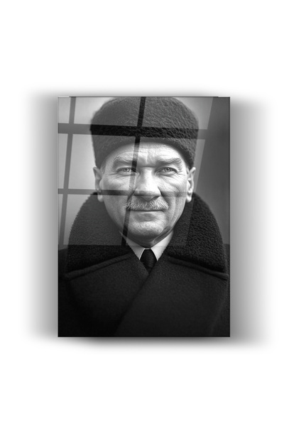 NeoWallArt Η Ελπίδα Ενός Λαού – Ένα γυάλινο πινάκι Ατατούρκ που συμβολίζει τη...