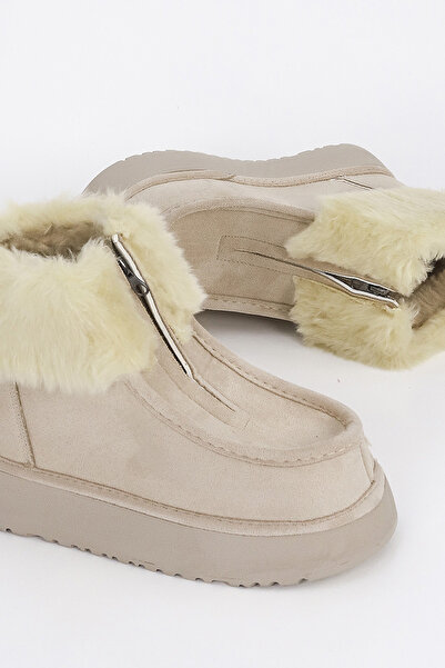 Mamito Ayakkabı Μπότες Fulia με εσωτερική γούνα και φερμουάρ