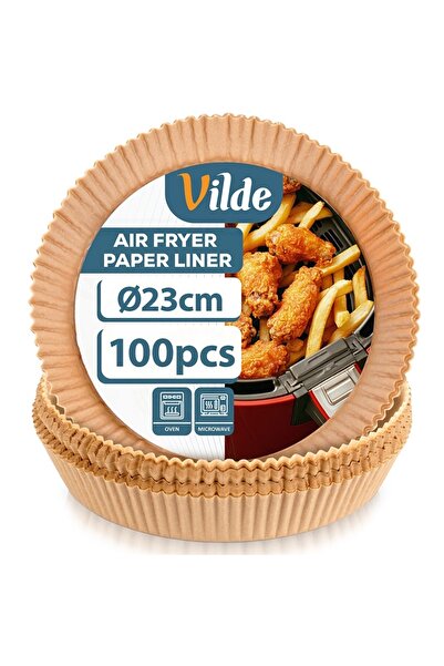 Other WKŁAD PAPIEROWY DO FRYTOWNICY OKRĄGŁY 23cm 100szt. 279051