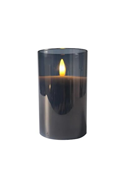 HOFF Candle decoration, 1 LED, H 12.5 cm, warm flame effect light, battery powered