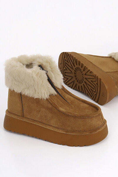 Mamito Ayakkabı Μπότες Fulia με εσωτερική γούνα και φερμουάρ