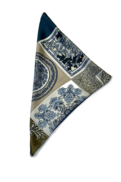 Nish&Chic Patterned Satin Scarf