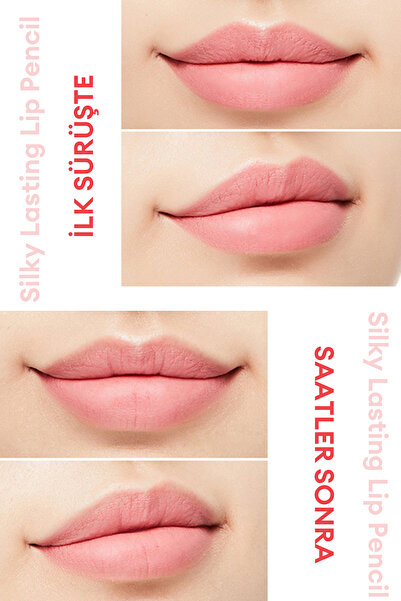 Missha İpeksi Dokuda Kalıcı Dudak Kalemi Silky Lasting Lip Pencil (Angel Cheeks)