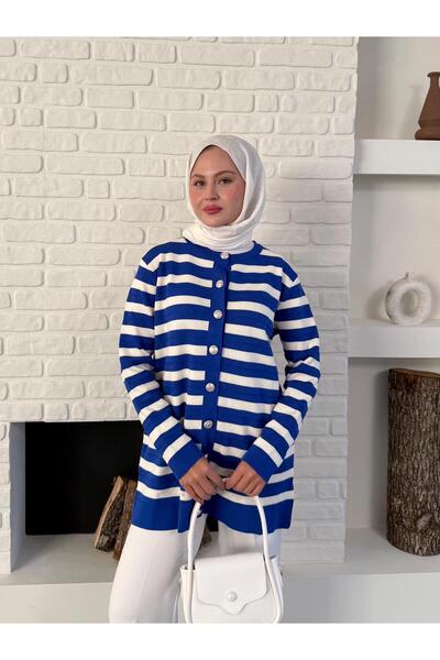 Butik Ζακέτα πλεκτή με κουμπιά Ringelli. Μερσεριζέ