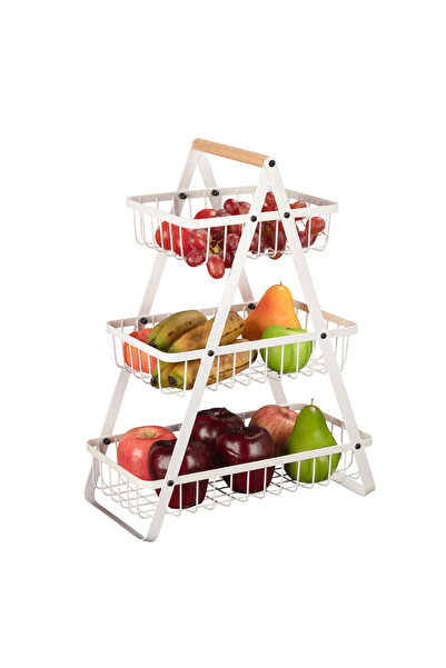Other KOSZYK PIĘTROWY NA OWOCE PIECZYWO LOFT E-8178