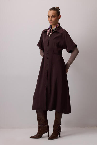 Touché Privé Рокля с къси ръкави от модал