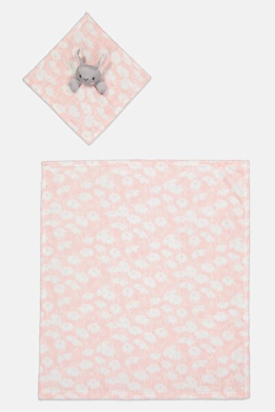 English Laundry طقم بطانية بنقشة زهور للبنات، قطعتين، متعدد الألوان