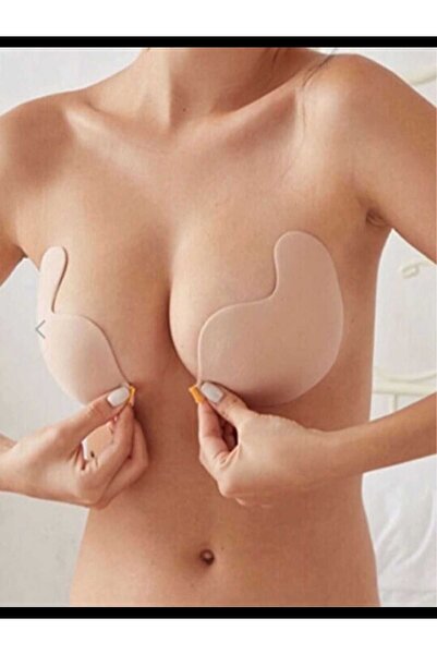 Butik Göğüs Toparlayıcı Askısız Silikon Sütyen