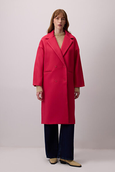 Touché Privé Kruvaze Pocketed Coat