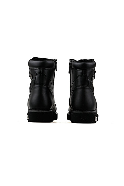 Harley Davidson Μαύρα ανδρικά καθημερινά μποτάκια 025M100600