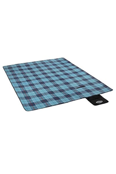 Other NC8002 PĂTURĂ DE PICNIC ÎN CAROURI ALBASTRE 250x200 PE ALU NILS CAMP