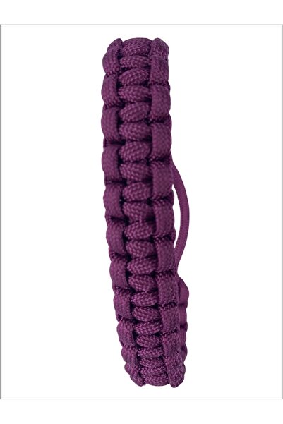 PARACORD سوار باللون الأرجواني الباذنجاني