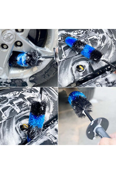 AutoCare Set de 3 perii de detailing auto pentru anvelope și detalii |