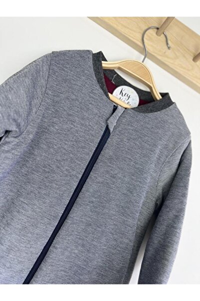 KEY KIDS Denim Dokulu Pamuklu Bacaklı 2.5 tog Çocuk Uyku Tulumu