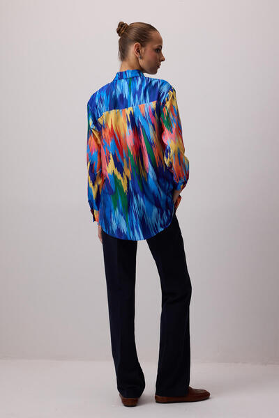 Touché Privé PATTERNED SATIN SHIRT