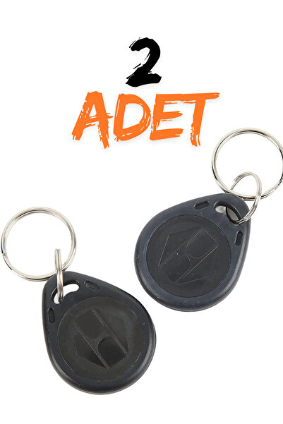 Rabelix Online Marketing 2 Pcs Chip Key Keyfob Token Bead Keychain for Building Entrance Doors Smart Lock