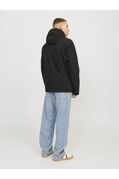 Jack & Jones Taylor Waterproof Hooded Black Men's Jacket 12259615