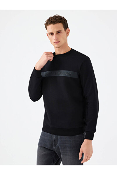 Loft Black Men's Sweatshirt Lf2041211