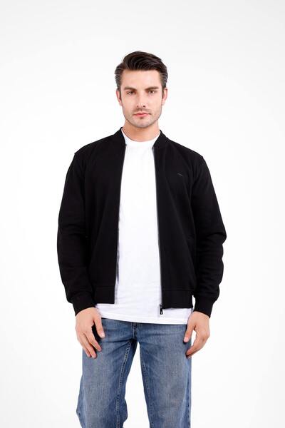 Decas سترة نيفا بيكولج بسحاب - أسود