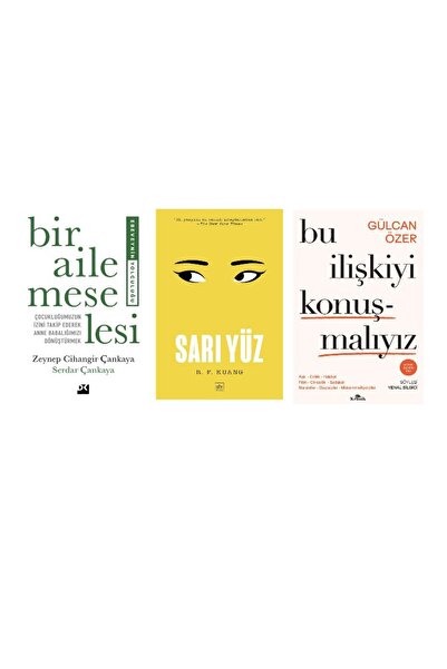 Doğan Kitap BIR AILE MESELESI + SARI. YUZ+ BU ILISKIYI KONUSMALIYIZ=(3 KITAP)