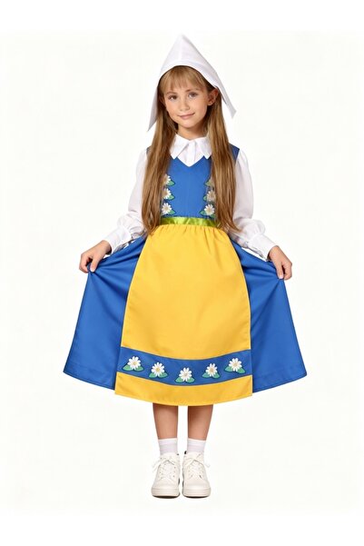 Kostüm Sarayı Costum pentru fetiță suedeză