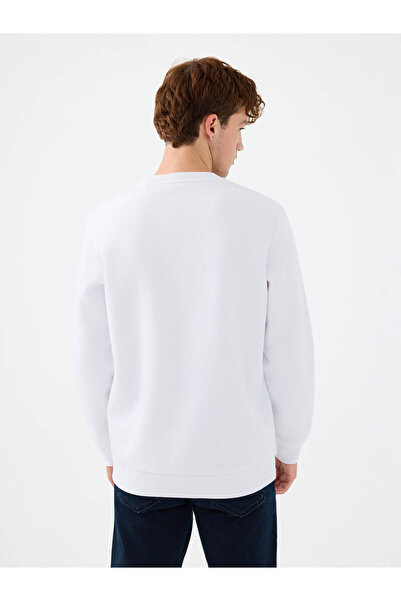 Loft Regular Fit Beyaz Erkek Sweatshirt Lf2034268