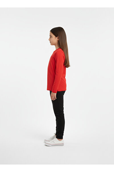 Shifre Unisex Girls and Boys Badi Crew Neck Long Sleeve T-Shirt