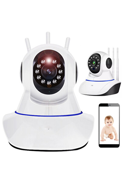 Other Kamera wewnętrzna niania do monitoringu z detekcją ruchu obrotowa Wi-Fi