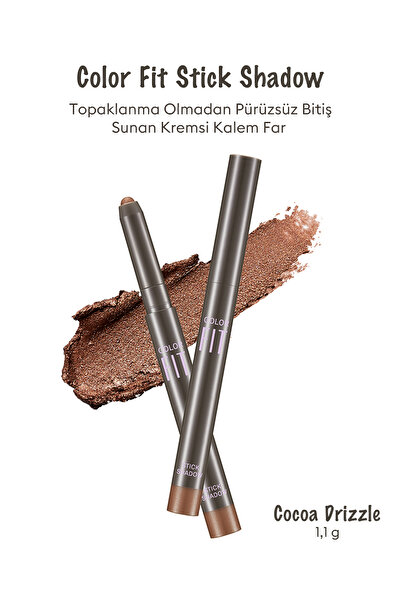 Missha Topaklanma Olmadan Pürüzsüz Bitiş Sunan Kremsi Kalem Far Color Fit Sti...