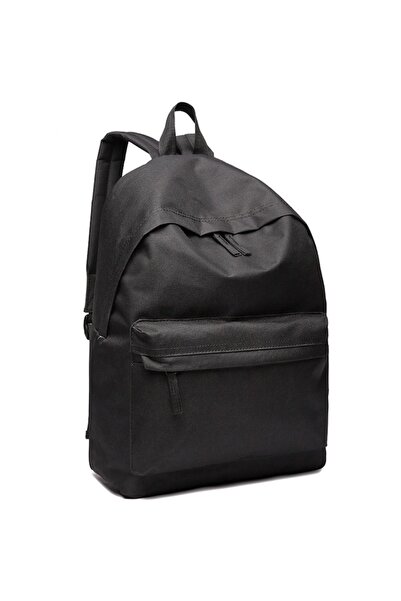 Miss Lulu - Large unisex casual polyester backpack, 700DBK Black