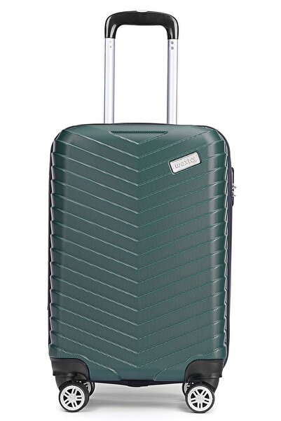 Wexta Wx-1001 Yağ Yeşili Kabin Boy Valiz/ Seyahat Bavulu