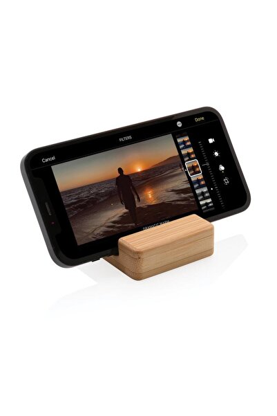 RONIC Desk phone holder, Ronic, bamboo,
