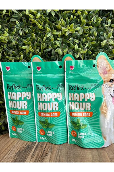 Happy Hour Ağız Ve Diş Sağlığı İçin Köpek Ödül Maması 60 Gr x3 adet