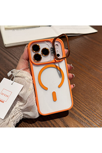 aheaks iPhone 13 Pro Max – Premium LuxMag Kapak | Şeffaf Şıklık ve Güçlü Manyetik Tutunma