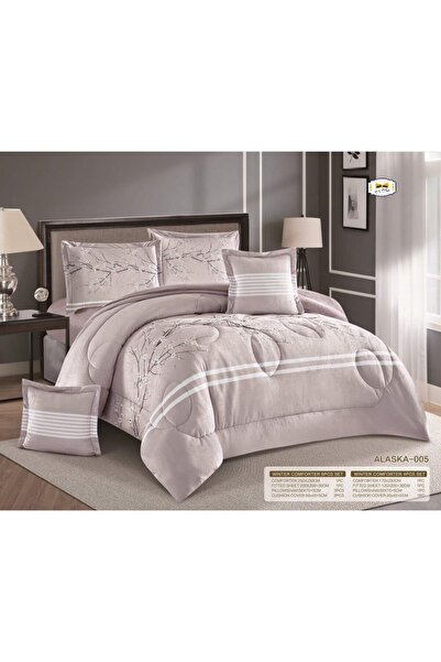 Moon Winter bedspread, Nafrouns, fixed filling, patterned, velvet, on soft fur, dimensions 170 x 220