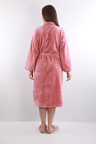 Wild Love 100% Bamboo Women's Shawl Collar Dressing Gown / Bathrobe